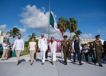 Encabeza Mara Lezama el 177 aniversario de la gesta heroica de los Niños Héroes