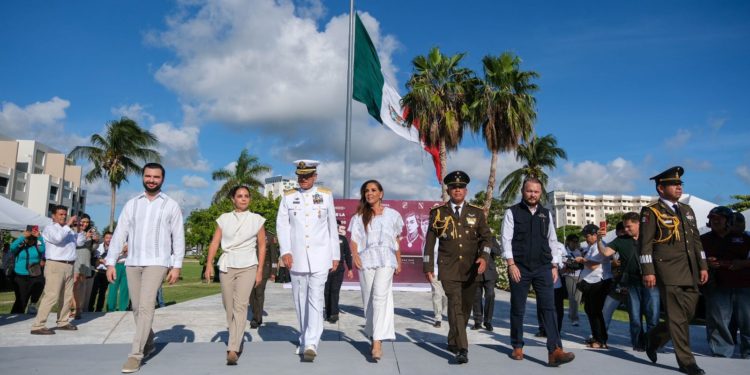 Encabeza Mara Lezama el 177 aniversario de la gesta heroica de los Niños Héroes