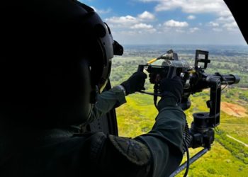 Por aire y tierra continúan recorridos de vigilancia para mantener paz y tranquilidad en Villahermosa