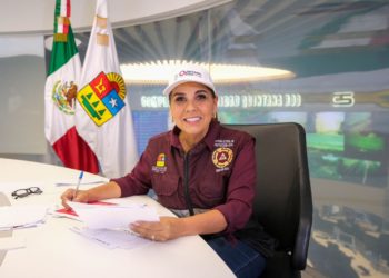 Mantiene Mara Lezama informada a la población sobre el paso de “Helene”