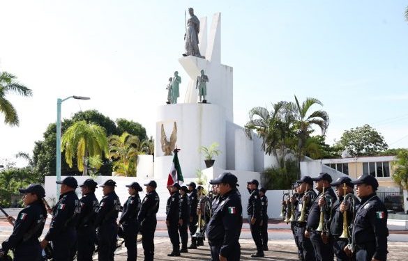 Gobierno de Quintana Roo conmemora 203 aniversario de la consumación de la Independencia de México