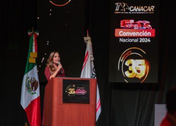 Inaugura Mara Lezama Convención Nacional de CANACAR; destaca la inclusión femenina en el autotransporte de carga