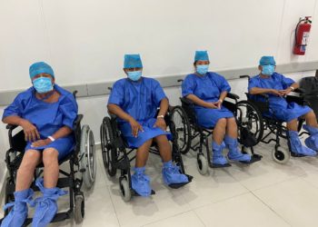 Segunda jornada de cirugías de Pterigión beneficia a 53 mujeres y hombres que necesitaron el tratamiento