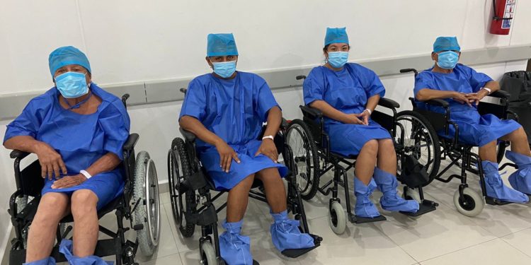 Segunda jornada de cirugías de Pterigión beneficia a 53 mujeres y hombres que necesitaron el tratamiento