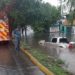 Fuertes lluvias provocan anegaciones y apagones en diversas zonas de Villahermosa