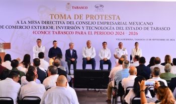 Dejaremos un Tabasco confiable y preparado para la inversión: Carlos Merino