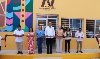 Inauguran Carlos Merino y Guadalupe Castro Centro Comunitario Indígena Yokot’an en Guaytalpa