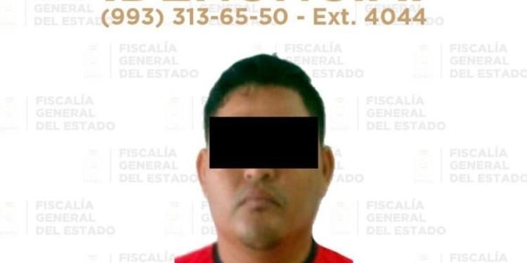 FGE detiene al presunto responsable de feminicidio en Macuspana