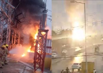 CFE atribuye incendio en subestación de Ciudad Industrial a actos de vandalismo
