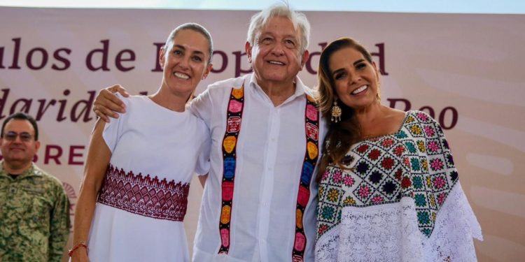 Les cumplimos Presidente, hoy saldamos una deuda histórica y de justicia social con miles de familias solidarenses: Mara Lezama