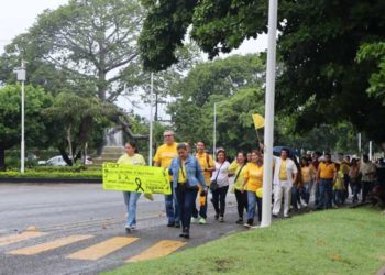 Realiza ISSET caminata por Día Mundial de la Prevención del Suicidio