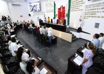 Celebra May que Congreso de Tabasco haya sido el primero en aprobar minuta de Guardia Nacional