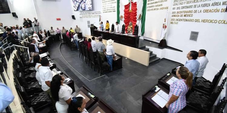 Celebra May que Congreso de Tabasco haya sido el primero en aprobar minuta de Guardia Nacional