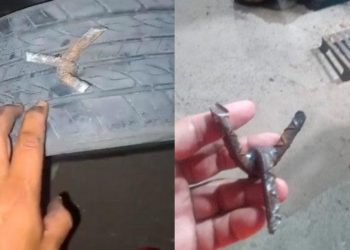 Ponchallantas afectan a automovilistas en Casa Blanca, Centro