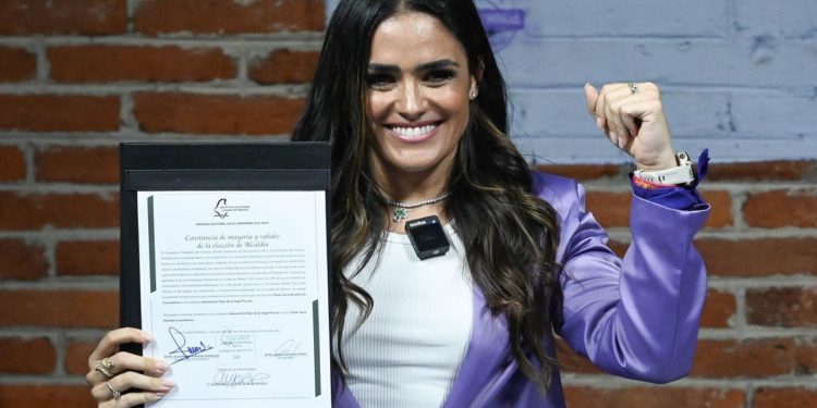Alessandra Rojo de la Vega triunfa en las elecciones de la alcaldía Cuauhtémoc