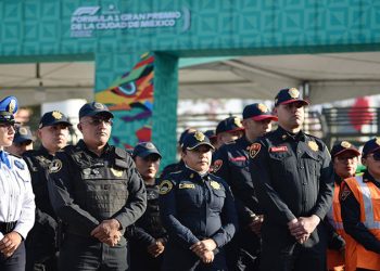 Refuerzan operativo de seguridad para el Gran Premio de la F1 en CDMX