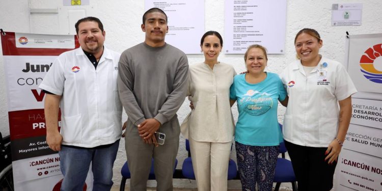 Impulsa Ana Paty Peralta bienestar y salud de los cancunenses