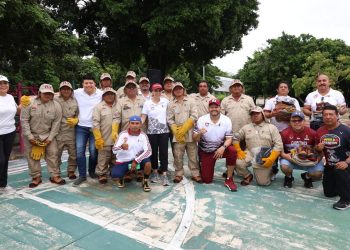 Rehabilita Ana Paty Peralta espacios deportivos para los cancunenses