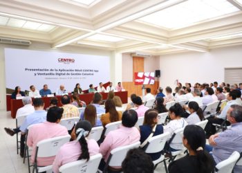 Impulsa Gobierno de Centro la Digitalización de Servicios con Ventanilla Catastral y Centro App