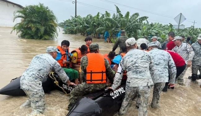 Inundaciones en Nacajuca afectan a 300 personas en cinco comunidades