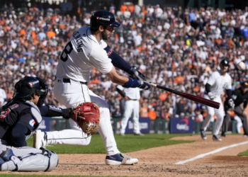 Los Tigers blanquearon 3-0 a los Guardians de Cleveland, colocándose a solo una victoria de avanzar a la Serie de Campeonato