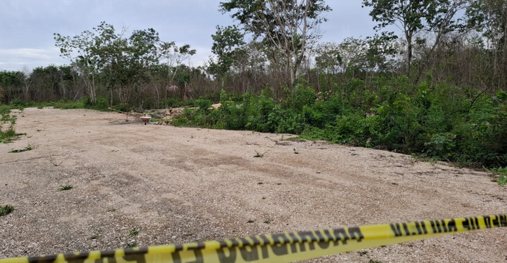 Asesinan a un persona en la colonia irregular San Pedro, Cancún