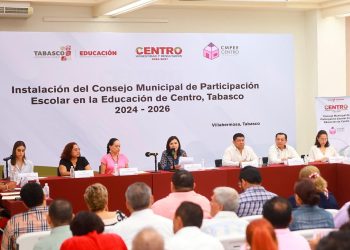 Integran Consejo Municipal de Participación Escolar en la Educación de Centro 2024-2026