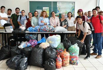 Alumnos y profesores de DAEA de la UJAT apoyan campaña a favor de niños con cáncer