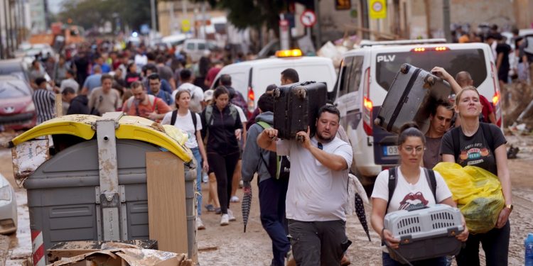 Inundaciones deja 158 muertos en España