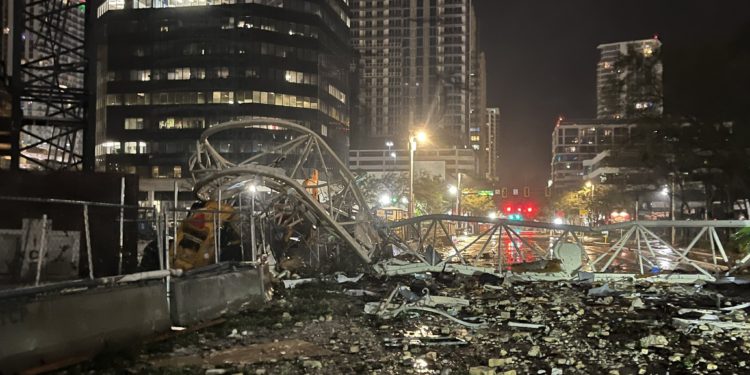 El #HuracánMilton impactó tierra en Siesta Key, en la costa oeste de Florida