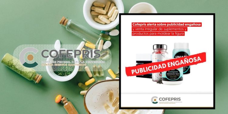 Cofepris advierte sobre la venta irregular de suplementos alimenticios