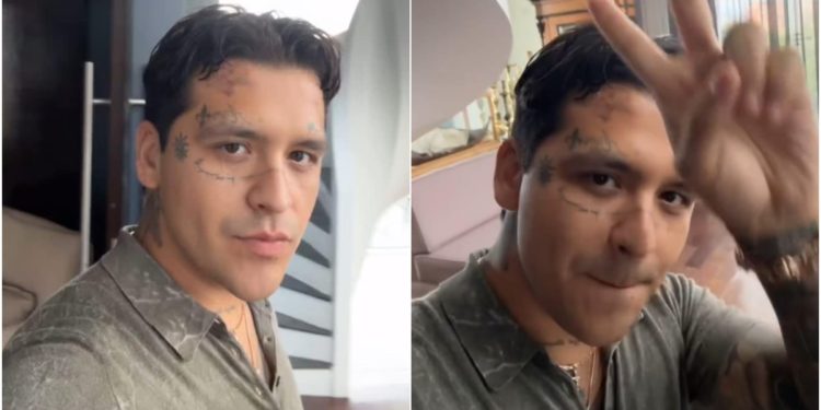 Reaparece Christian Nodal en redes sociales tras su  hospitalización