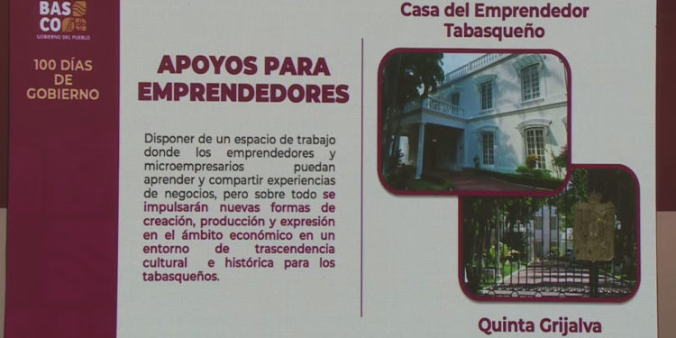 Inauguran Casa del Emprendedor Tabasqueño en la Quinta Grijalva