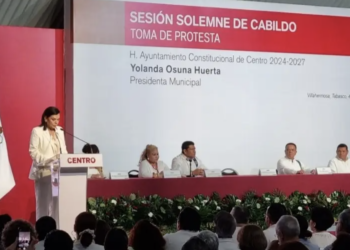 Yolanda Osuna Huerta toma protesta como alcaldesa de Centro para nuevo periodo