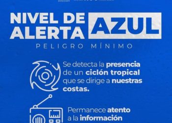 Activan Alerta Azul por Depresión tropical 14 cerca de las costas de Quintana Roo