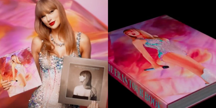 Taylor Swift anuncia lanzamiento de un libro donde proyectará su gira ‘The Eras Tour‘