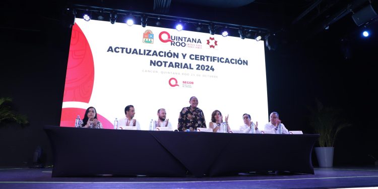 Impulsa Gobierno de Quintana Roo actividad notarial de vanguardia