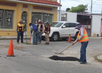 SEOP atiende de manera puntual hundimientos por lluvias