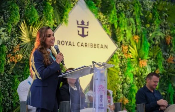 Encabeza Mara Lezama anuncio de 600 mdd en inversión de Royal Caribbean Group para el desarrollo del puerto en Mahahual