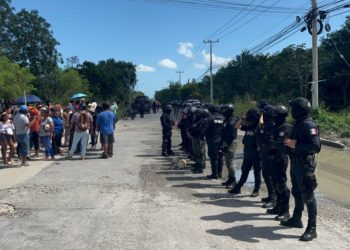 Intento de invasión provoca despliegue de autoridades en Cancún