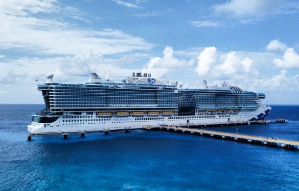 Crucero M/S Sun Princess arriba por primera vez a Cozumel impulsado por energía sostenible: APIQROO