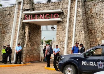 Implementan operativo de vigilancia en panteones de Tabasco por Día de Muertos