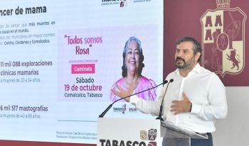 Servicios de salud con calidad al pueblo de Tabasco; inicia vacunación por temporada invernal