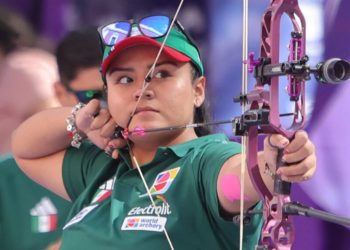 Dafne Quintero gana tercer lugar en Tiro con Arco en la Final de la Copa del Mundo