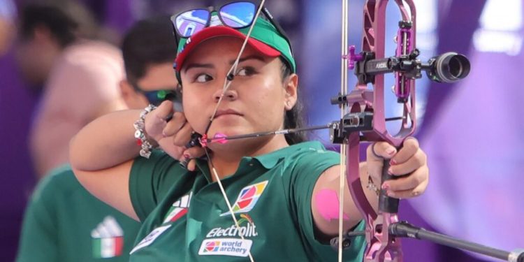 Dafne Quintero gana tercer lugar en Tiro con Arco en la Final de la Copa del Mundo