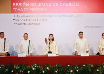 Yolanda Osuna asume segundo mandato como alcaldesa de Centro y promete superar logros anteriores