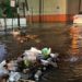 Lluvias provocan encharcamientos en Centro; basura en las calles agrava la situación