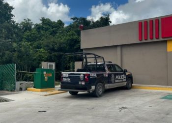 Descubren osamenta cerca de un Oxxo en el fraccionamiento Ricón del Prado, Cancún