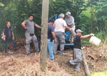 Instalan bomba para drenar agua estancada en Anacleto Canabal, Centro