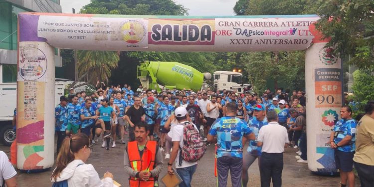Celebran Carrera Atlética por el 50 aniversario del Colegio de Arquitectos Tabasqueños
